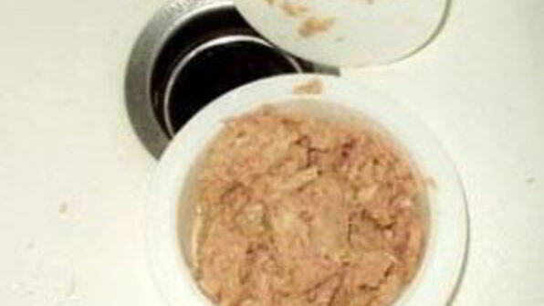 изысканный бутерброд с тунцом