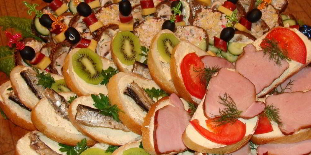 Рецепт холодные бутерброды