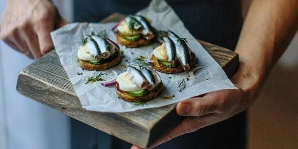 Рецепт клевые бутерброды на печеном картофеле