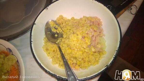 курино-гороховые бутерброды