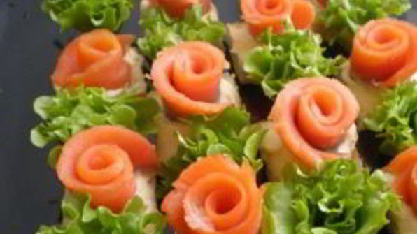 маленькие закусочные бутерброды