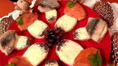 Просто бутерброды с рыбой