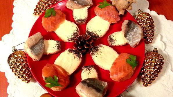 просто бутерброды с рыбой