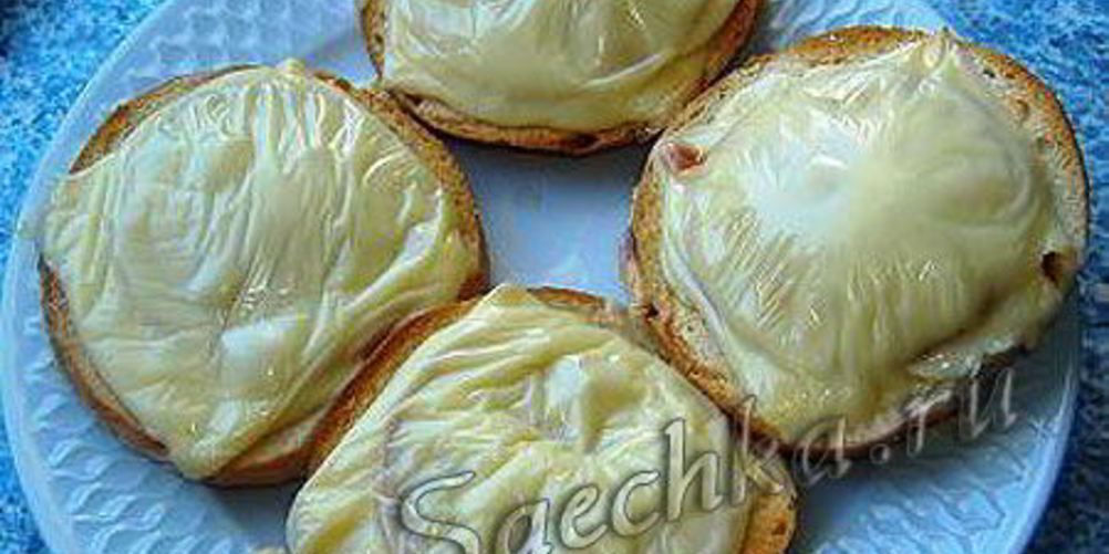 Рецепт самые простые горячие бутерброды с сыром