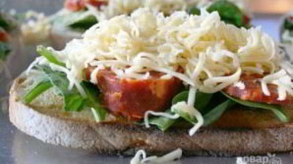 улетные бутерброды с колбасой и сыром