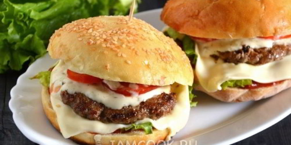 Рецепт чизбургер