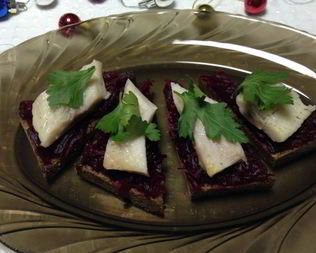 Закуска из селедки