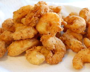 Закуски с креветками