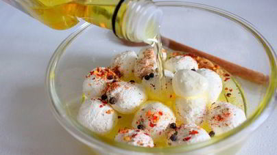 Домашний сыр из греческого йогурта