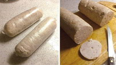 Домашняя вареная колбаса