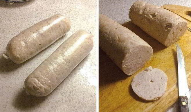 Домашняя вареная колбаса