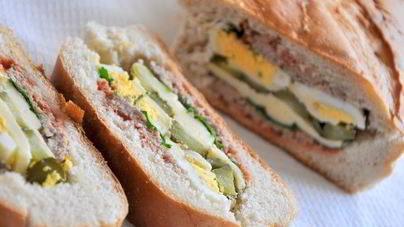 Фаршированный батон