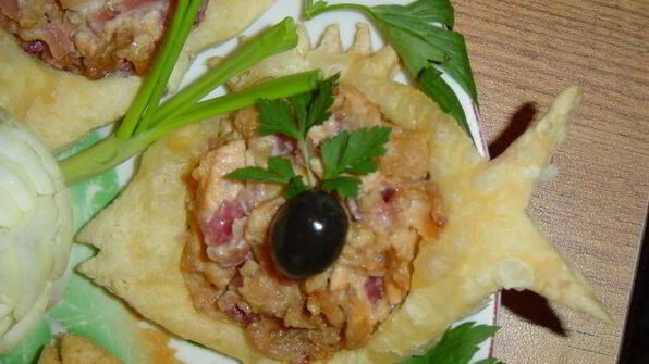 горячая закуска пескарики