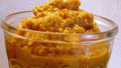 Икра баклажанная из печено-тушеных овощей