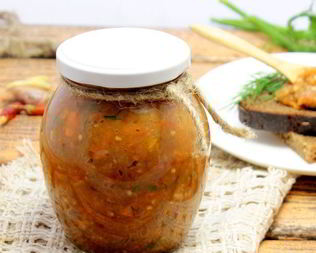 Икра баклажанная