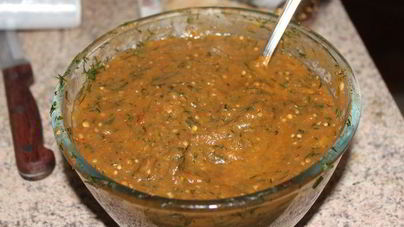 Икра из баклажанчиков