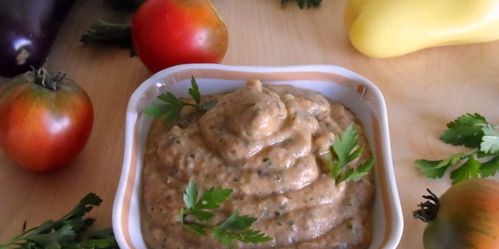 Рецепт икра из баклажанов с болгарским перцем и чесноком