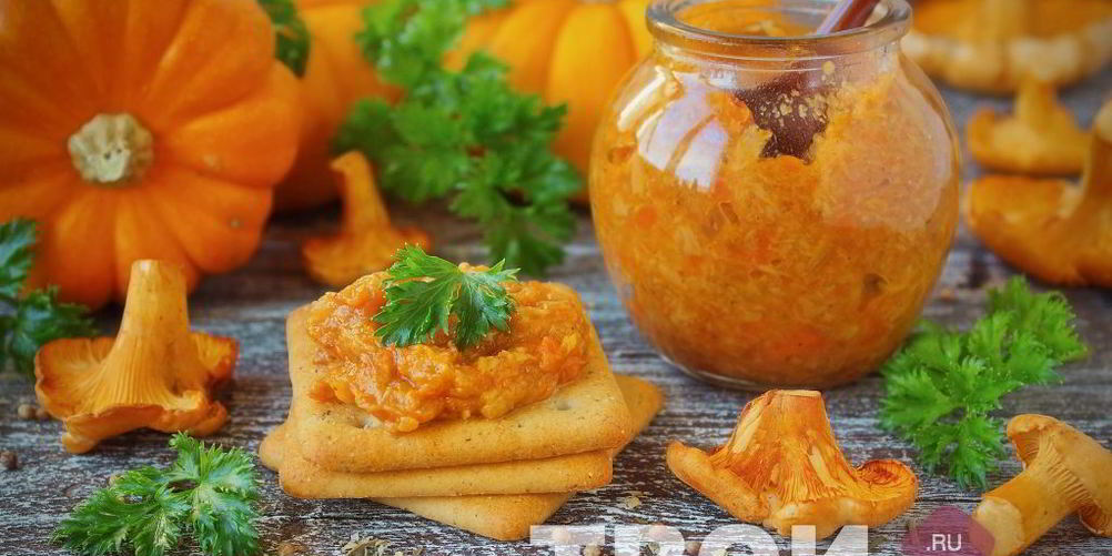 Рецепт икра из лисичек