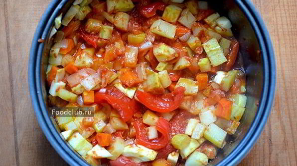 кабачковая икра в мультиварке