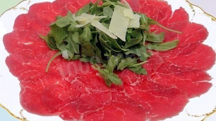 Карпаччо из говядины