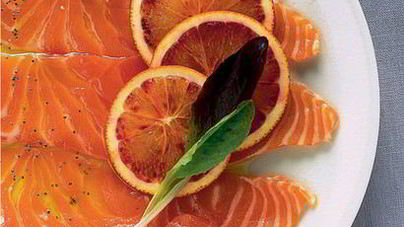 Карпаччо из лосося