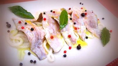 Кефаль маринованная