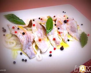 Кефаль маринованная