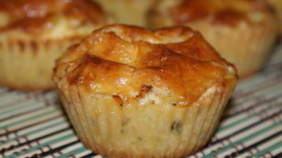 Киш с курицей и яблоком