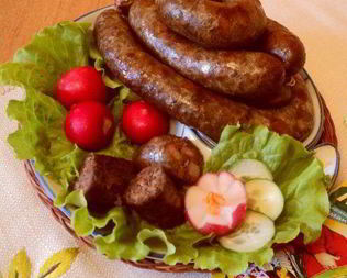 Колбаса домашняя Пикантная