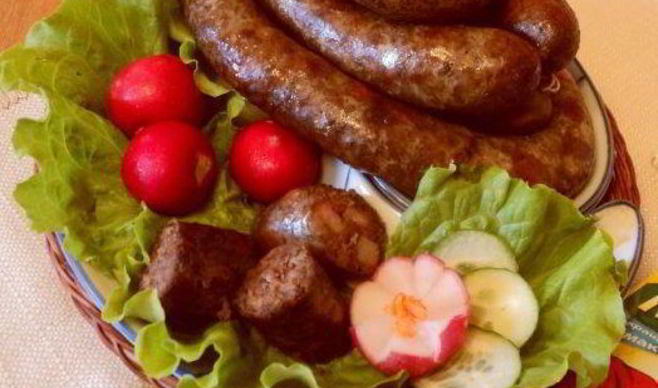 Колбаса домашняя Пикантная