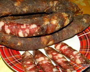 Колбаса сыровяленая