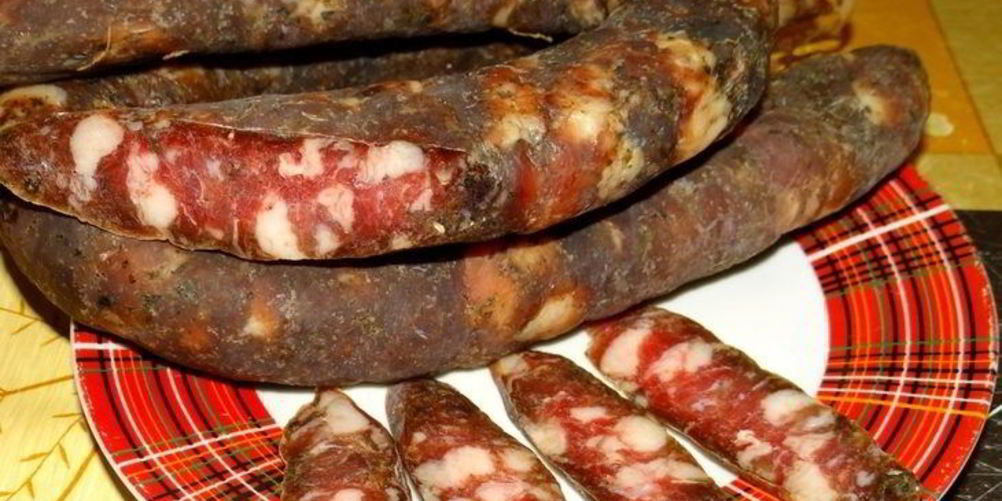 Рецепт колбаса сыровяленая