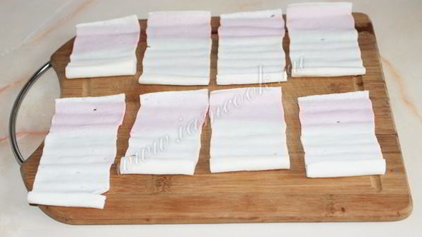 крабовые палочки, фаршированные сыром и чесноком