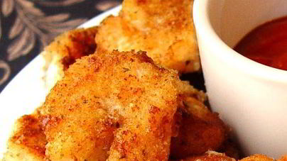 Креветки в кляре