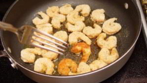 креветки в кляре