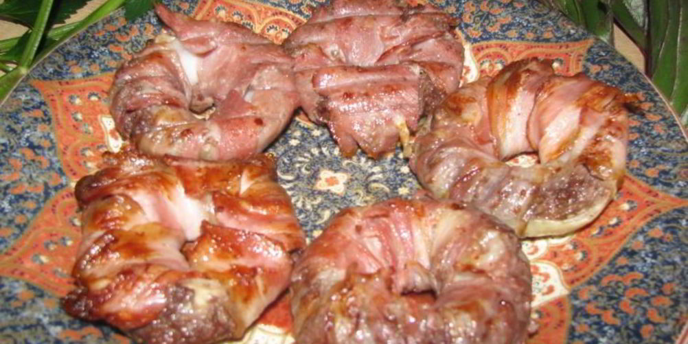 Рецепт луковые кольца с фаршем фаршманже