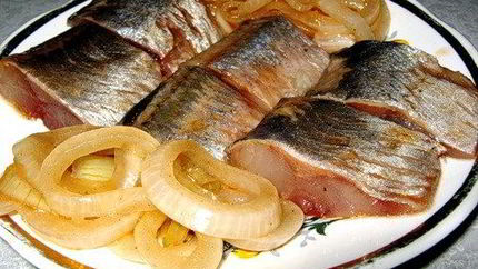 Маринованная сельдь