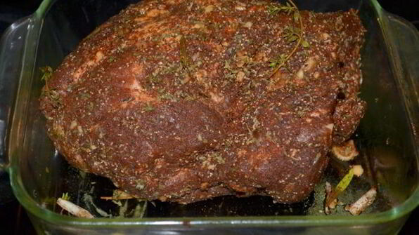 маринованная свинина