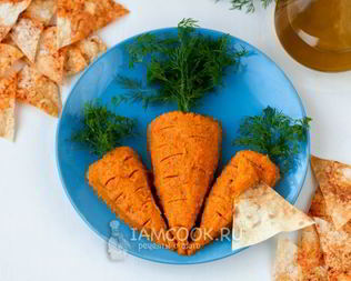 Морковный хумус