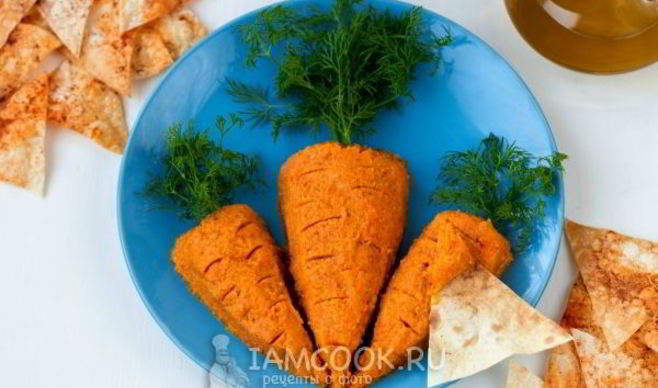 Морковный хумус