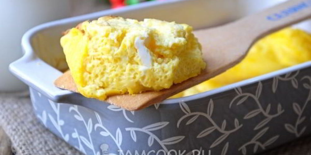 Рецепт детский омлет с молоком