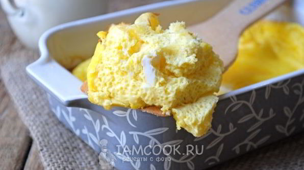 детский омлет с молоком