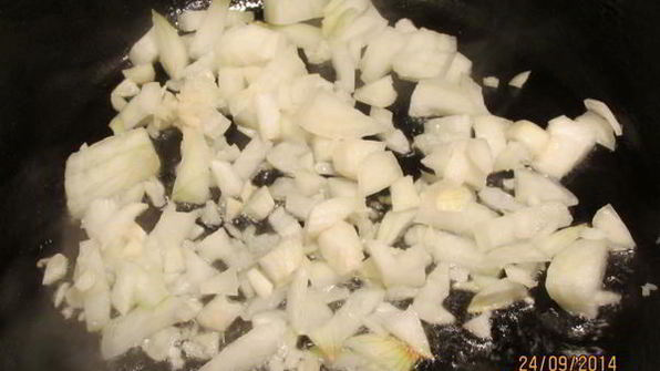 фриттата из кабачков с грибами