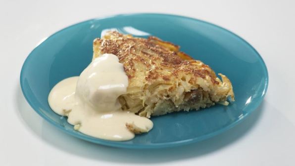 фриттата с картофелем