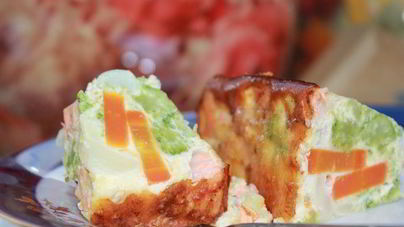 Итальянская фриттата — рыбный омлет с овощами