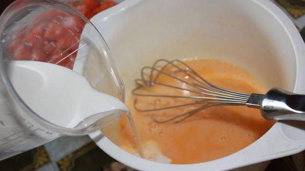 итальянская фриттата — рыбный омлет с овощами