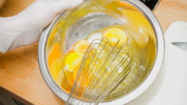 картофельно-луковый омлет