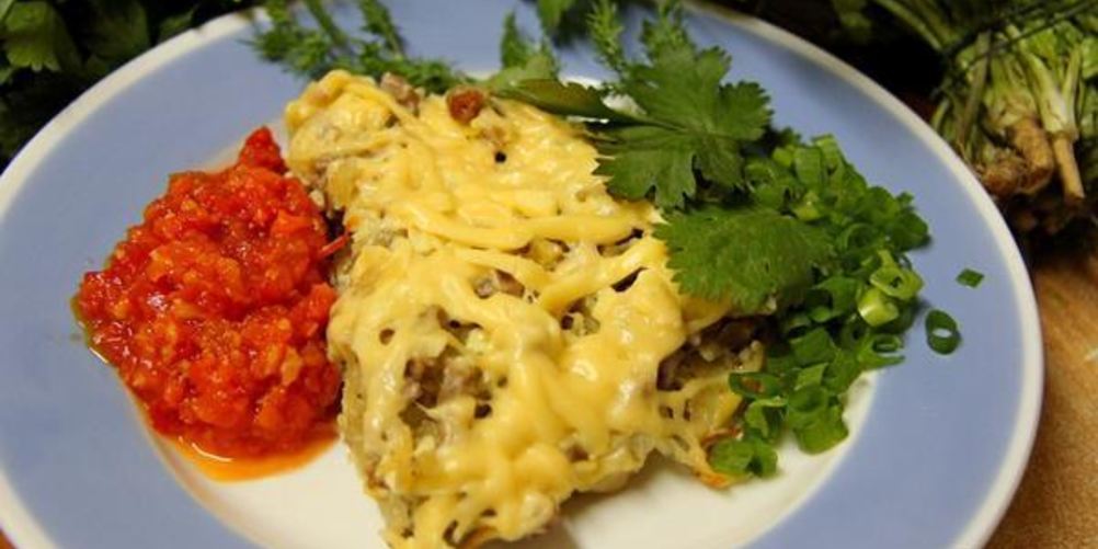 Рецепт кюкю из мясного фарша