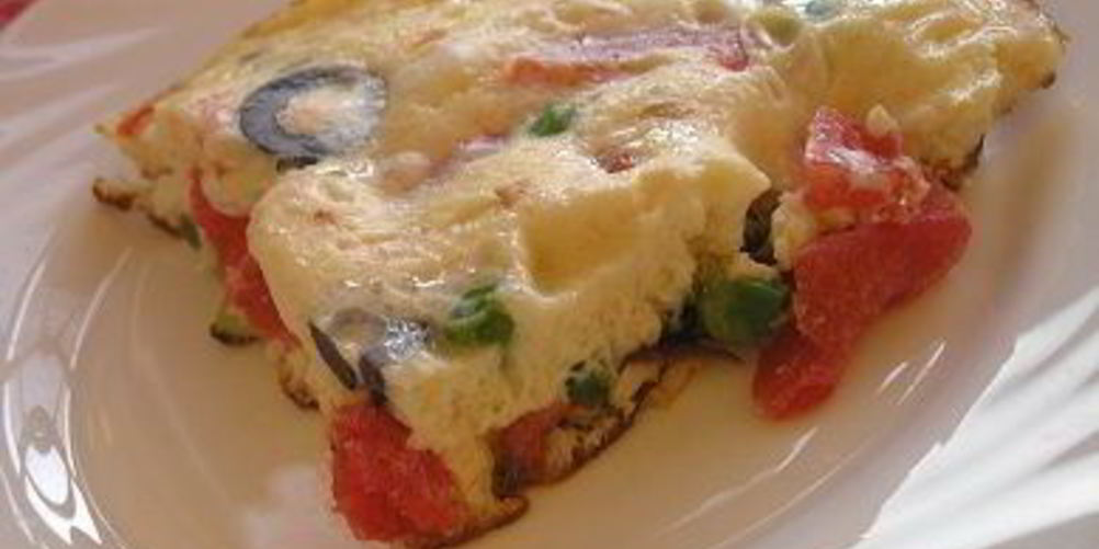 Рецепт летний омлет