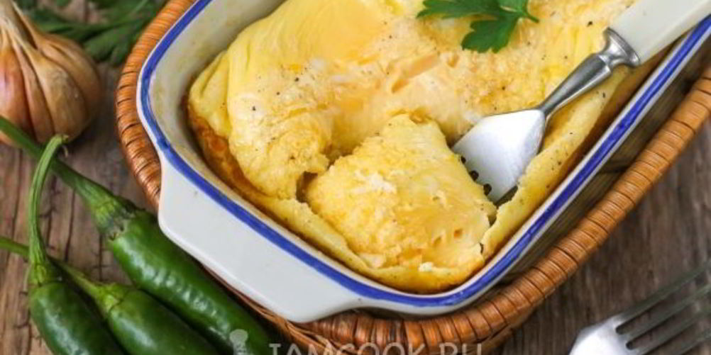 Рецепт омлет без молока в духовке